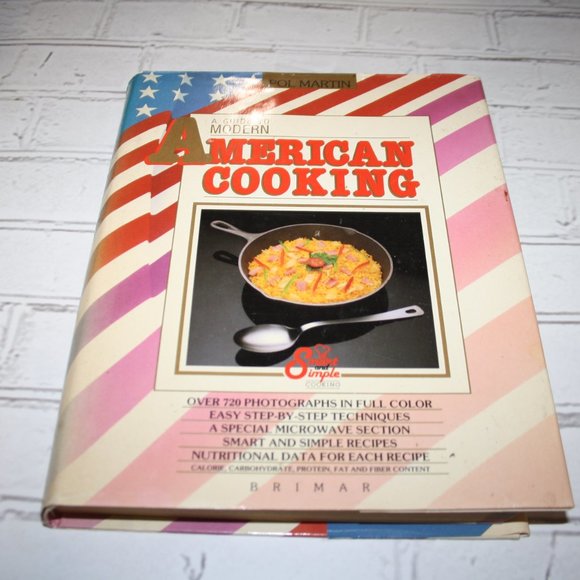 🍳 American Cooking · 1988 Vintage Hardcover Cookbook (b.i) - Picture 1 of 5